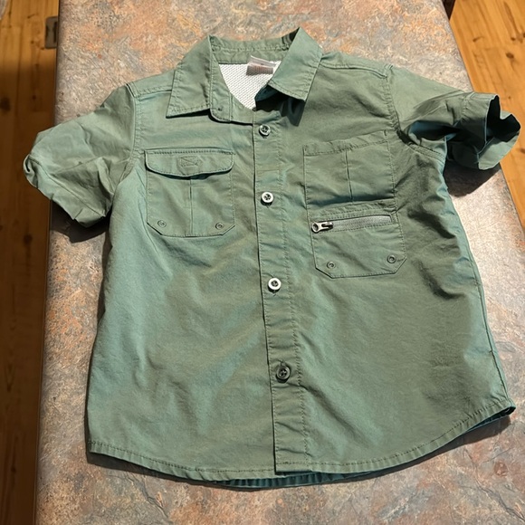 10/$10 Wonder Nation button up shirt - Picture 1 of 2